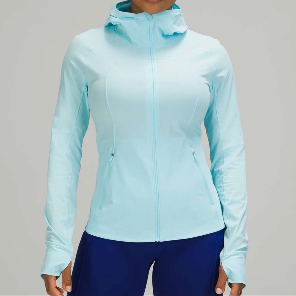 Lululemon Mist Over Windbreaker Icing Blue
